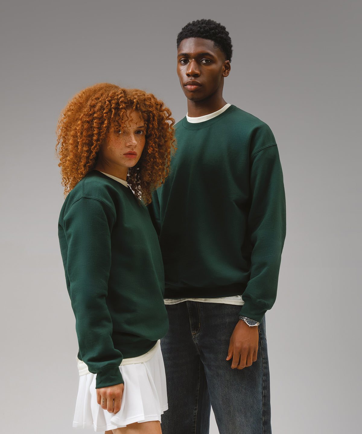 Heavy Blend™ adult crew neck sweatshirt – lifestyle