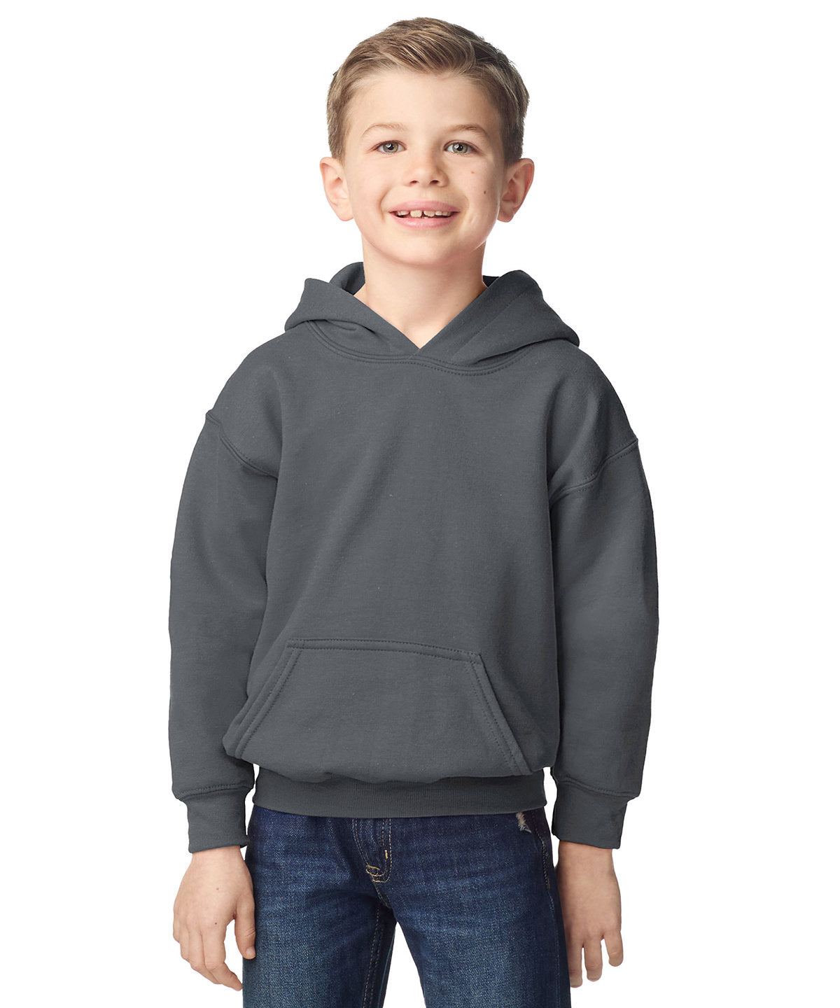 Heavy Blend™ youth hooded sweatshirt – lifestyle