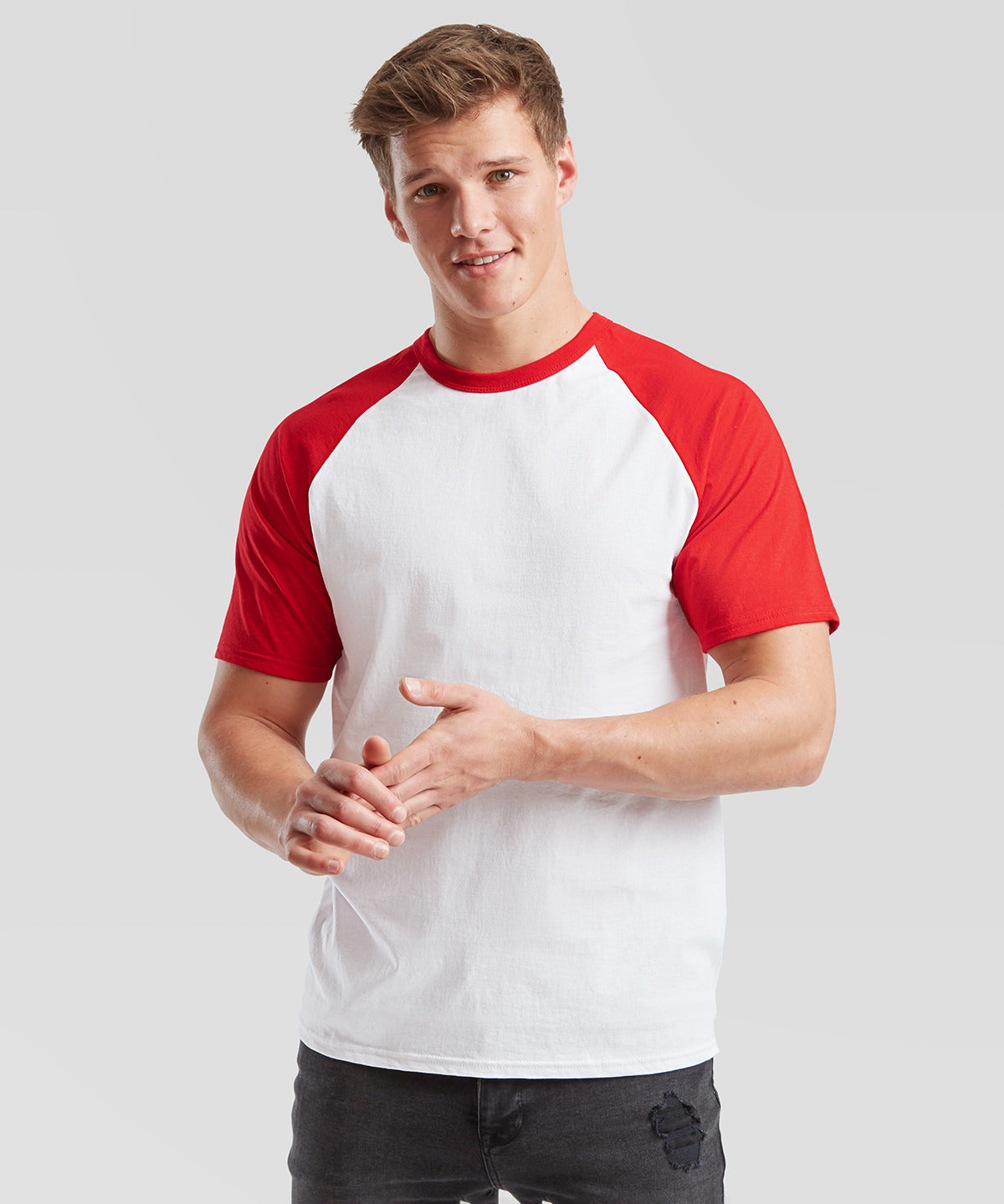 Short sleeve baseball T – lifestyle