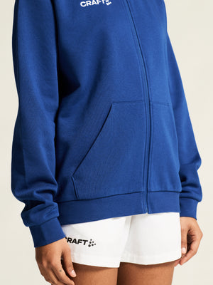 COMMUNITY 2.0 LOGO FZ HOODIE W – CLUB COBOLT – bild 7