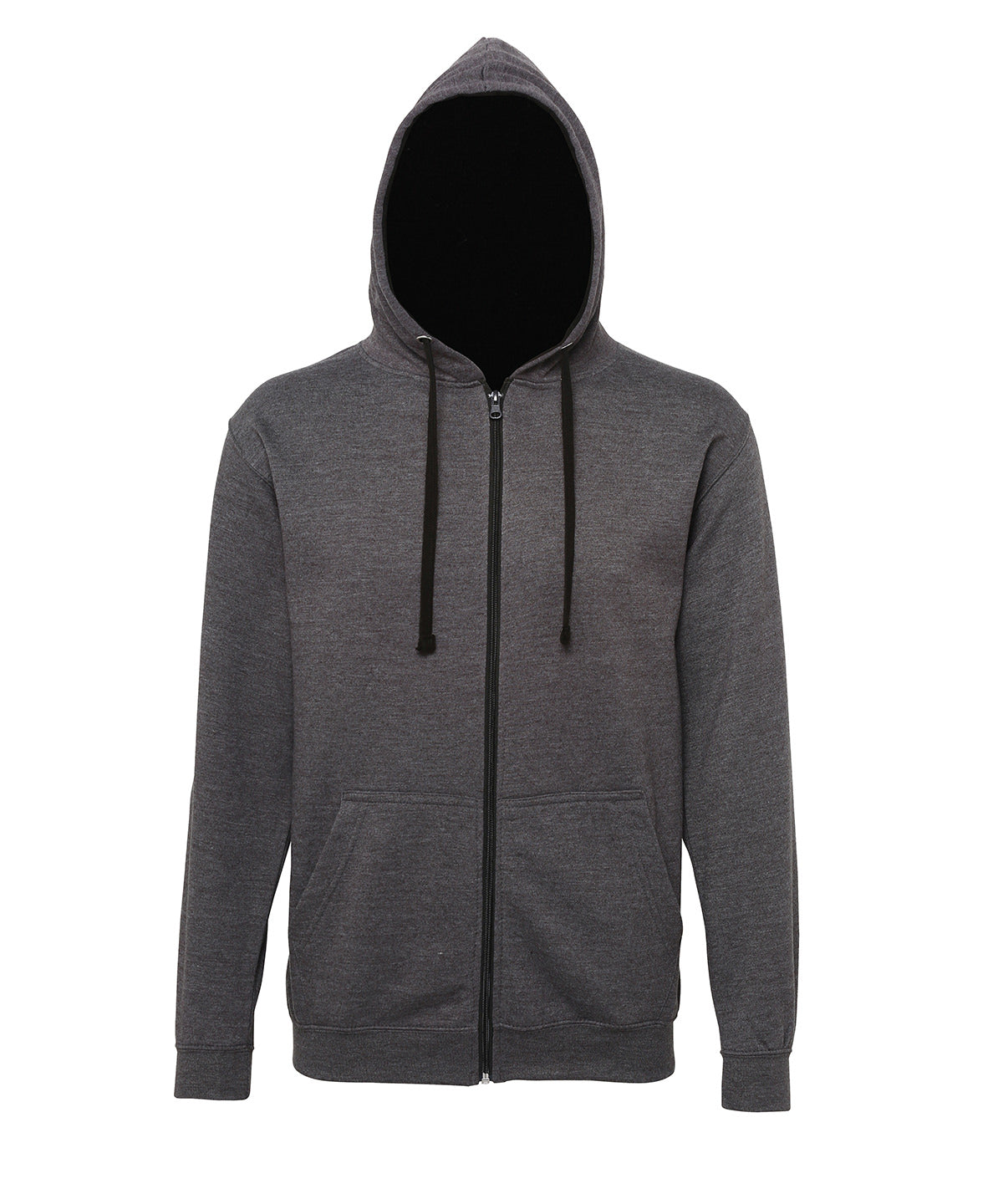 Varsity zoodie – Charcoal/Jet Black