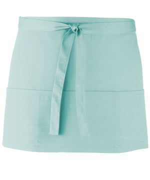 Colours 3-pocket apron – Aqua