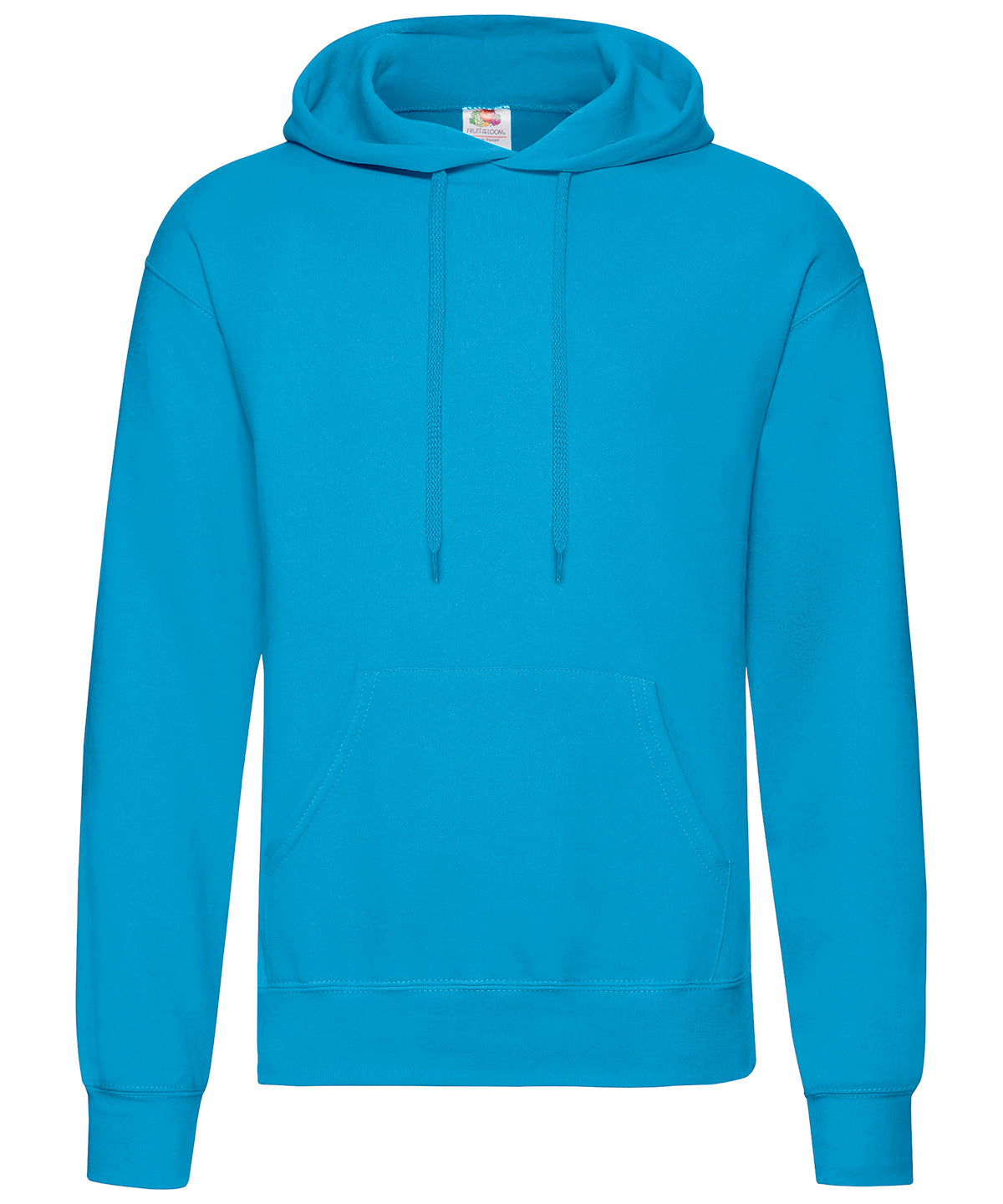 Classic 80/20 hooded sweatshirt – Azure Blue