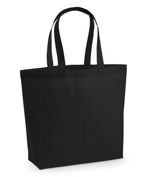 Premium cotton maxi tote – Black
