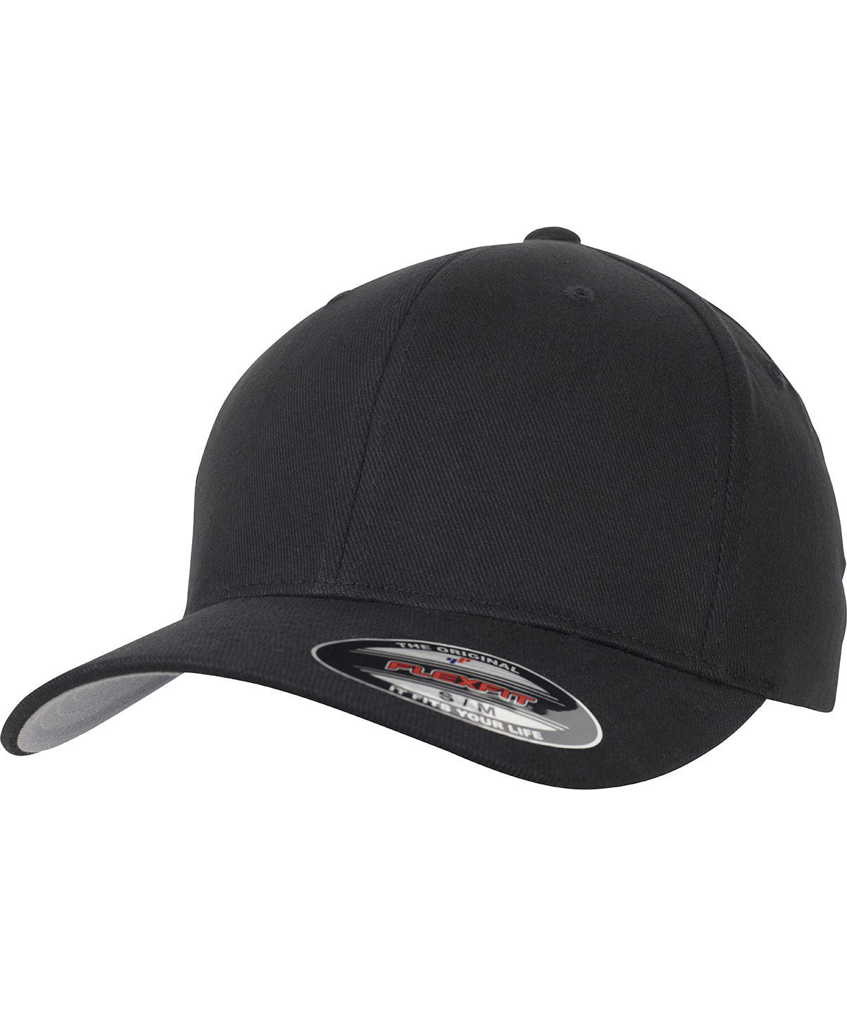 Flexfit brushed twill (6377) – Black