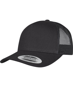 5-Panel retro trucker cap – Black