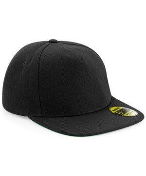 Original flat peak snapback – Black/Black/Black