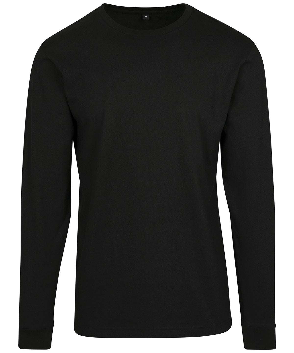Long sleeve with cuff rib – Black