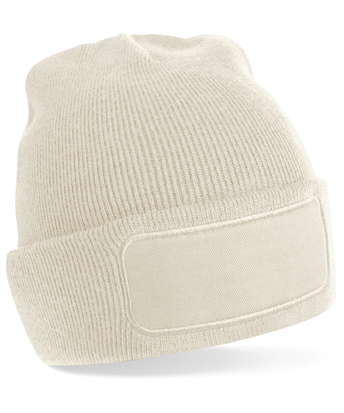 Original patch beanie – Almond