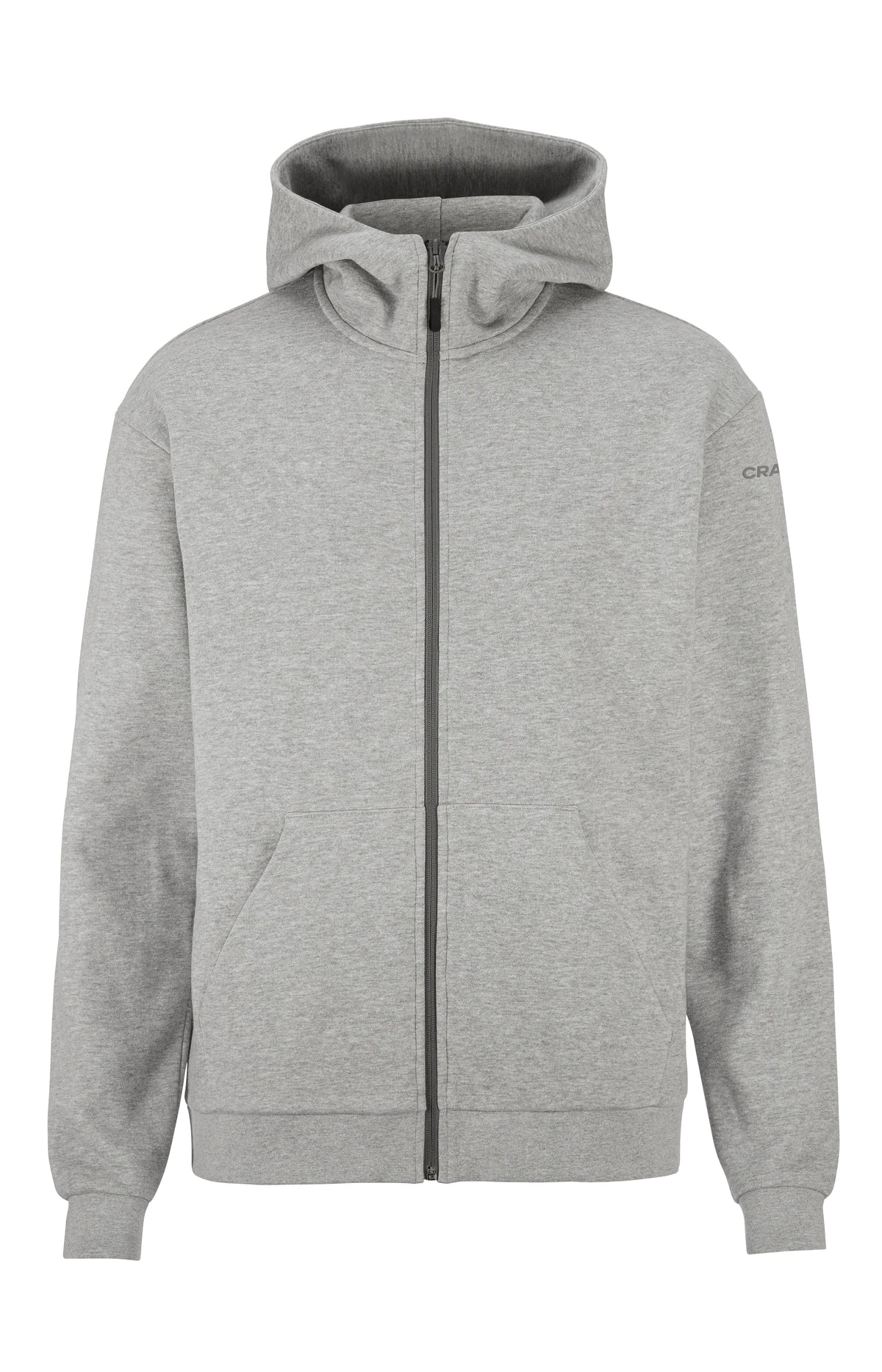 COMMUNITY 2.0 FZ HOODIE M – GREY MELANGE