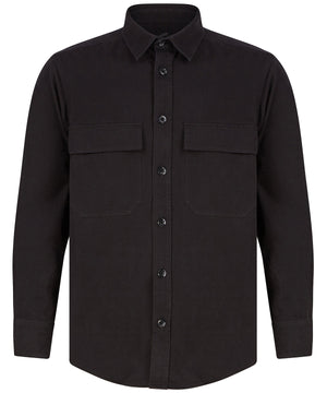 Drill overshirt – Black
