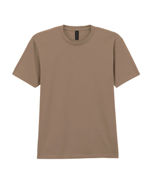 Softstyle™ midweight adult t-shirt – Brown Savana