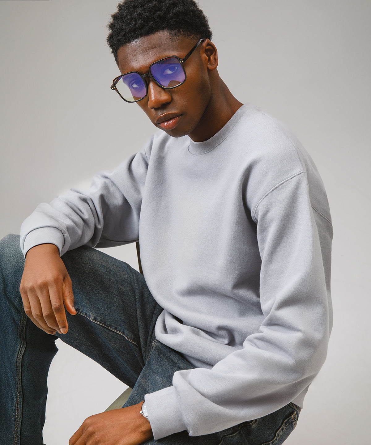 Hammer® Maxweight adult crew neck sweatshirt – lifestyle