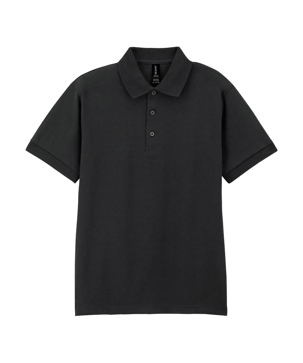 DryBlend® Jersey knit polo – Black