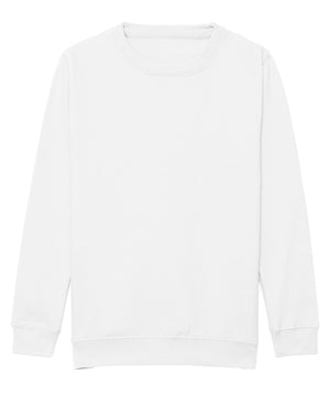 Kids AWDis sweatshirt – Arctic White