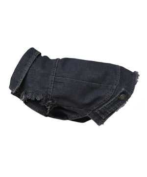 Dog’s denim jacket – Black