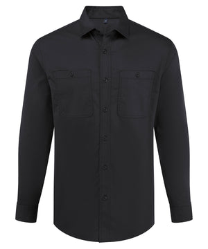 ‘Utility 2.0’ service shirt – Stay Black