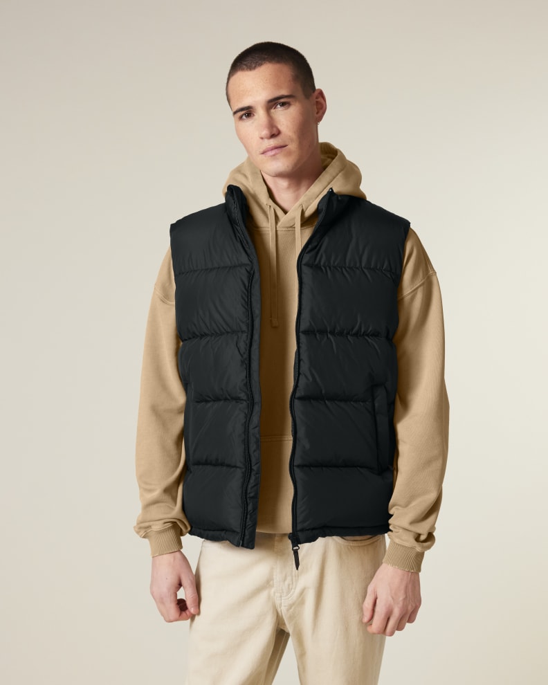 Puffer Gilet – Black [SFM0]