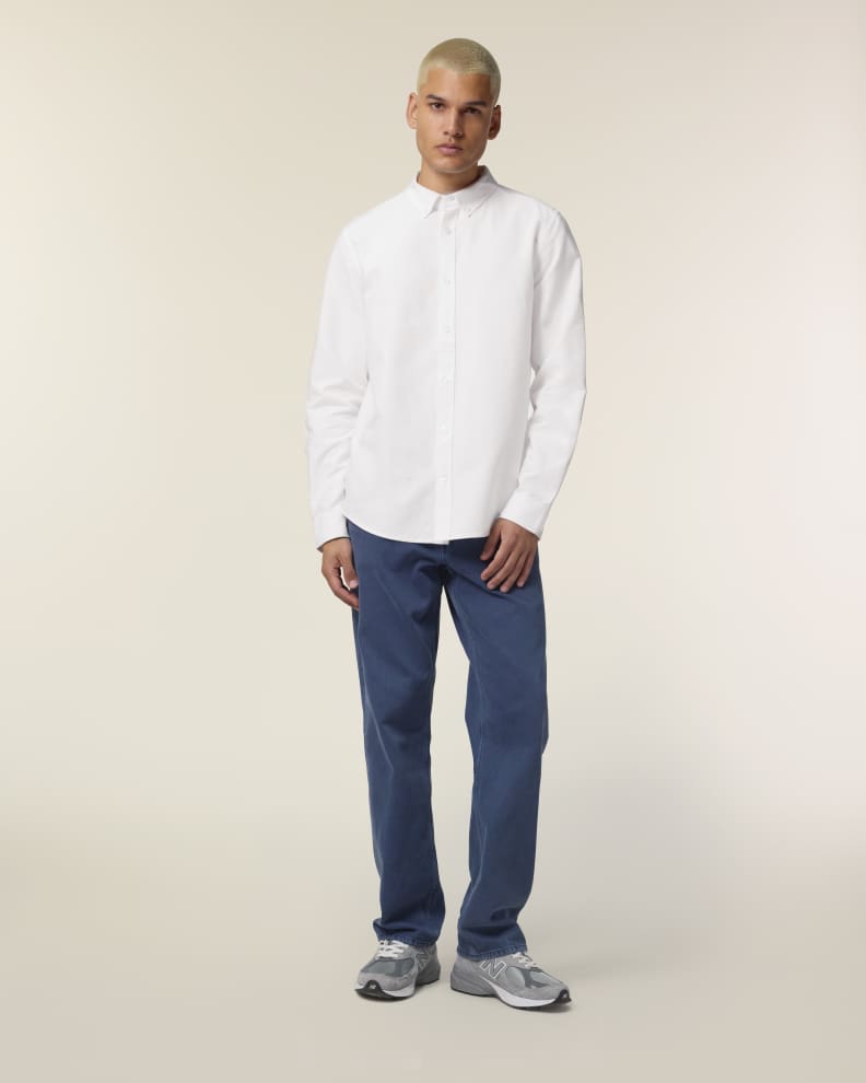 Stanley Oxford Shirt – White [SFM0]