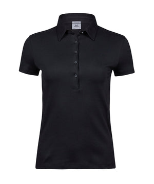 Women’s Pima cotton polo (1441) – Black