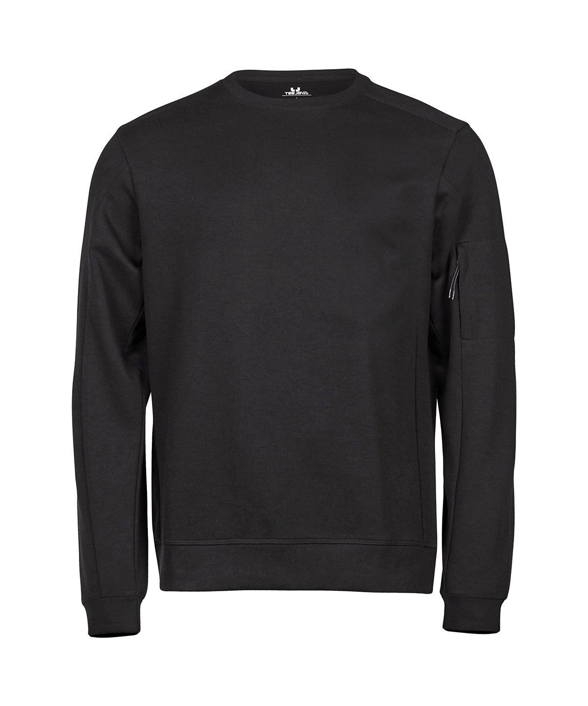 Athletic crew neck sweatshirt (5700) – Black