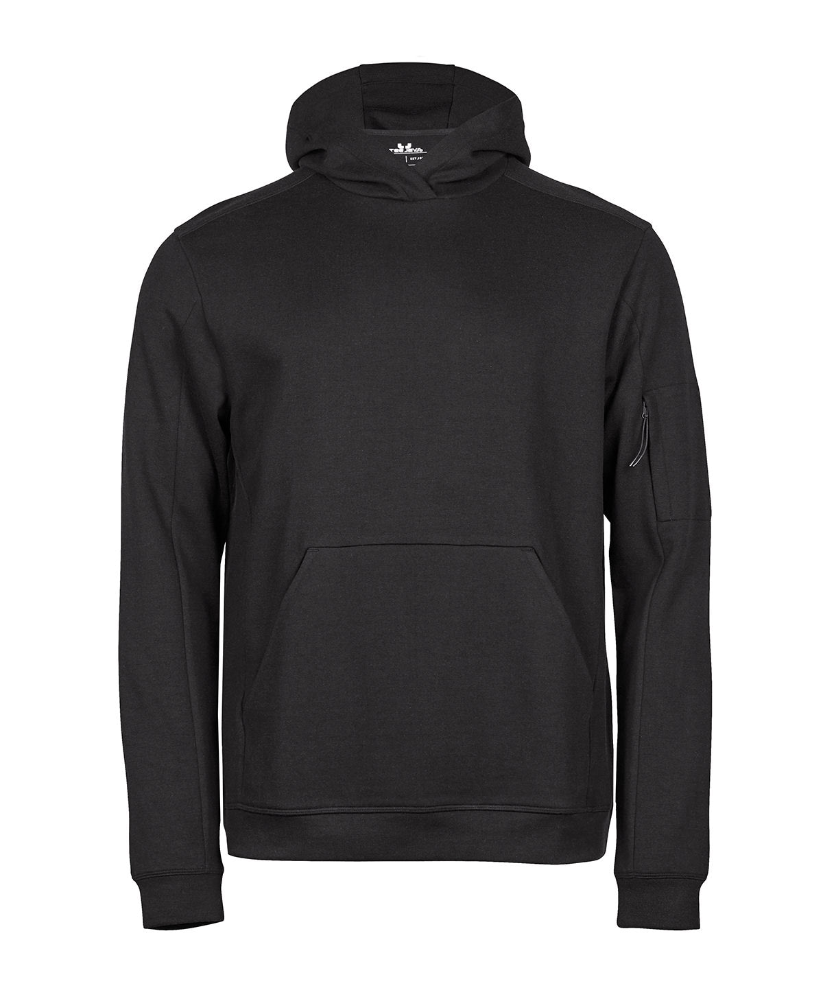 Athletic hooded sweatshirt (5702) – Black