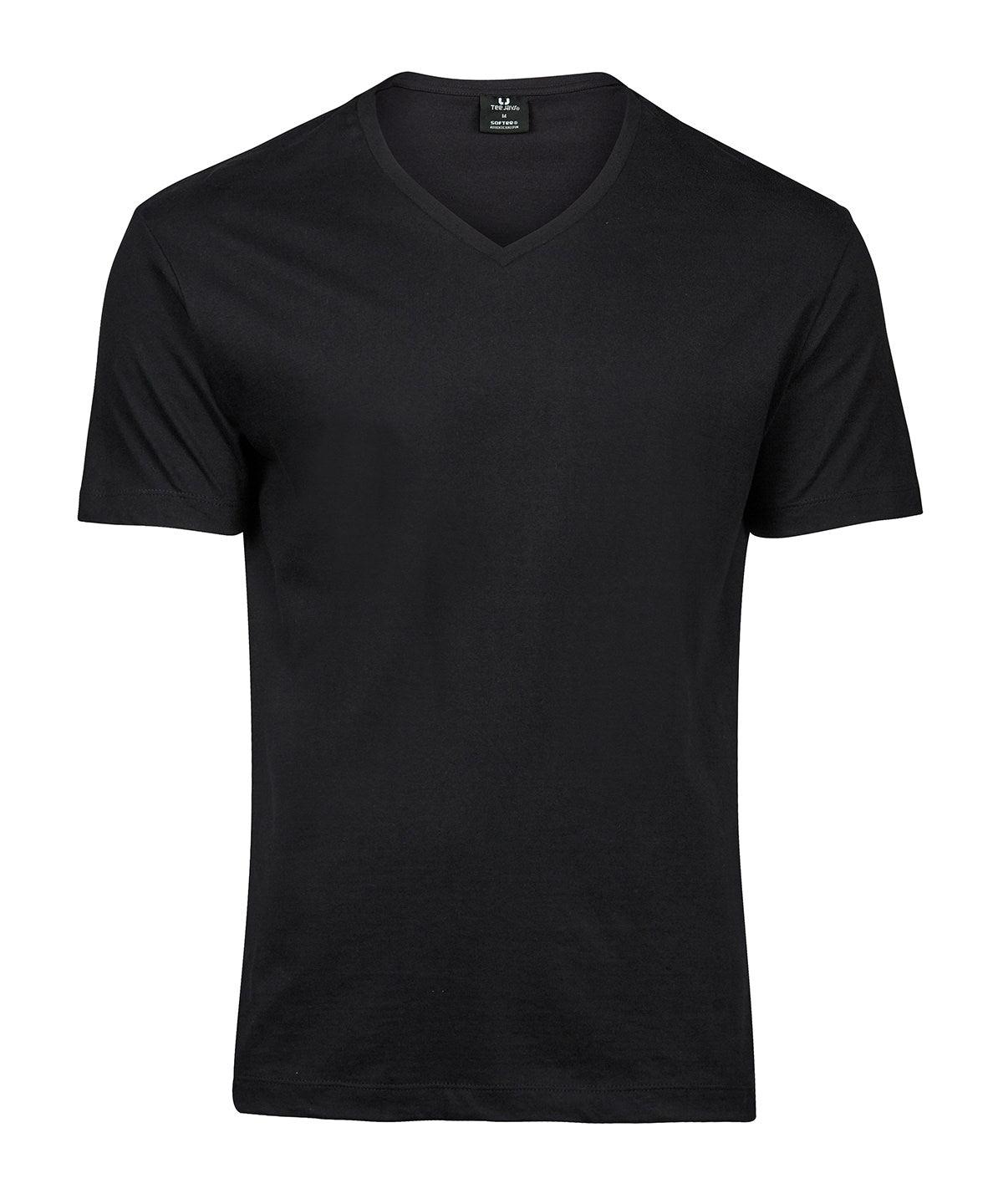 Fashion v-neck Sof tee (8006) – Black