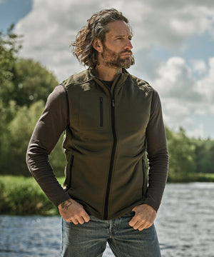 Stretch fleece bodywarmer – lifestyle