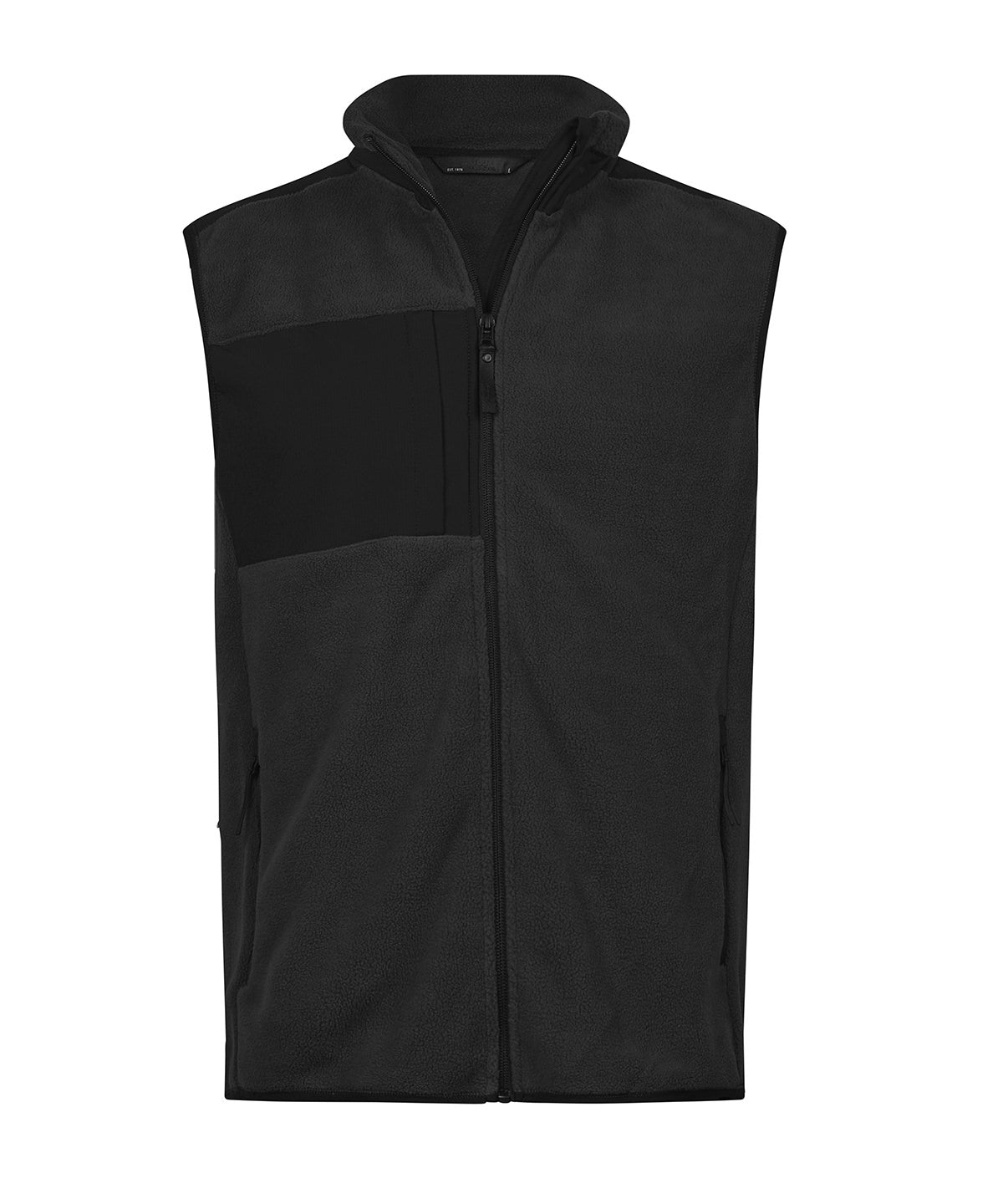 Mountain fleece bodywarmer – Black/Black
