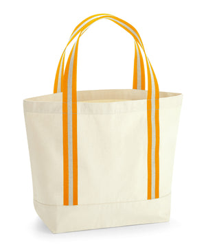 EarthAware® organic boat bag – Natural/Amber