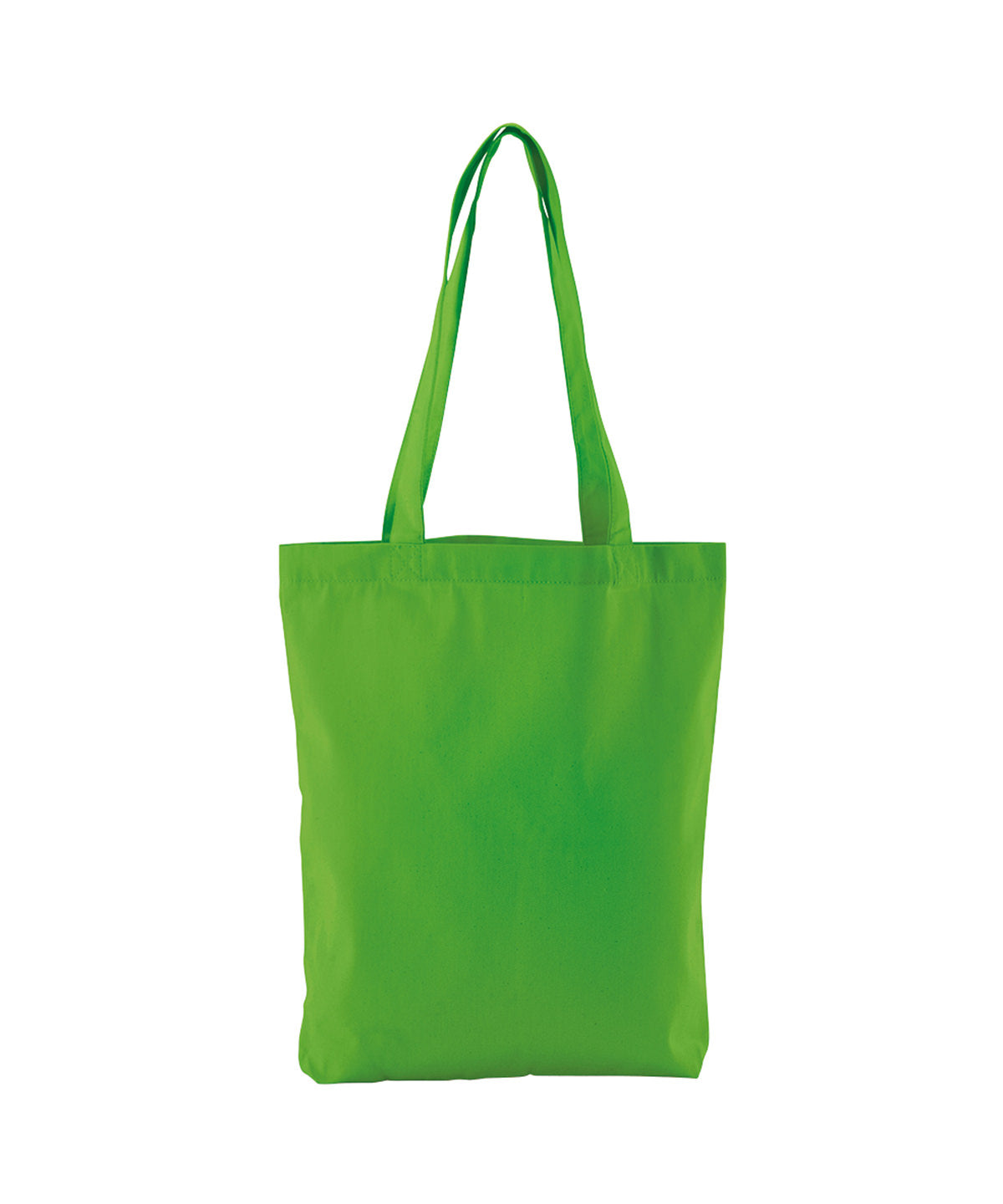 EarthAware® organic twill tote – Apple Green