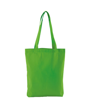 EarthAware® organic twill tote – Apple Green