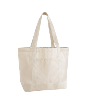EarthAware® organic varsity shopper – Natural