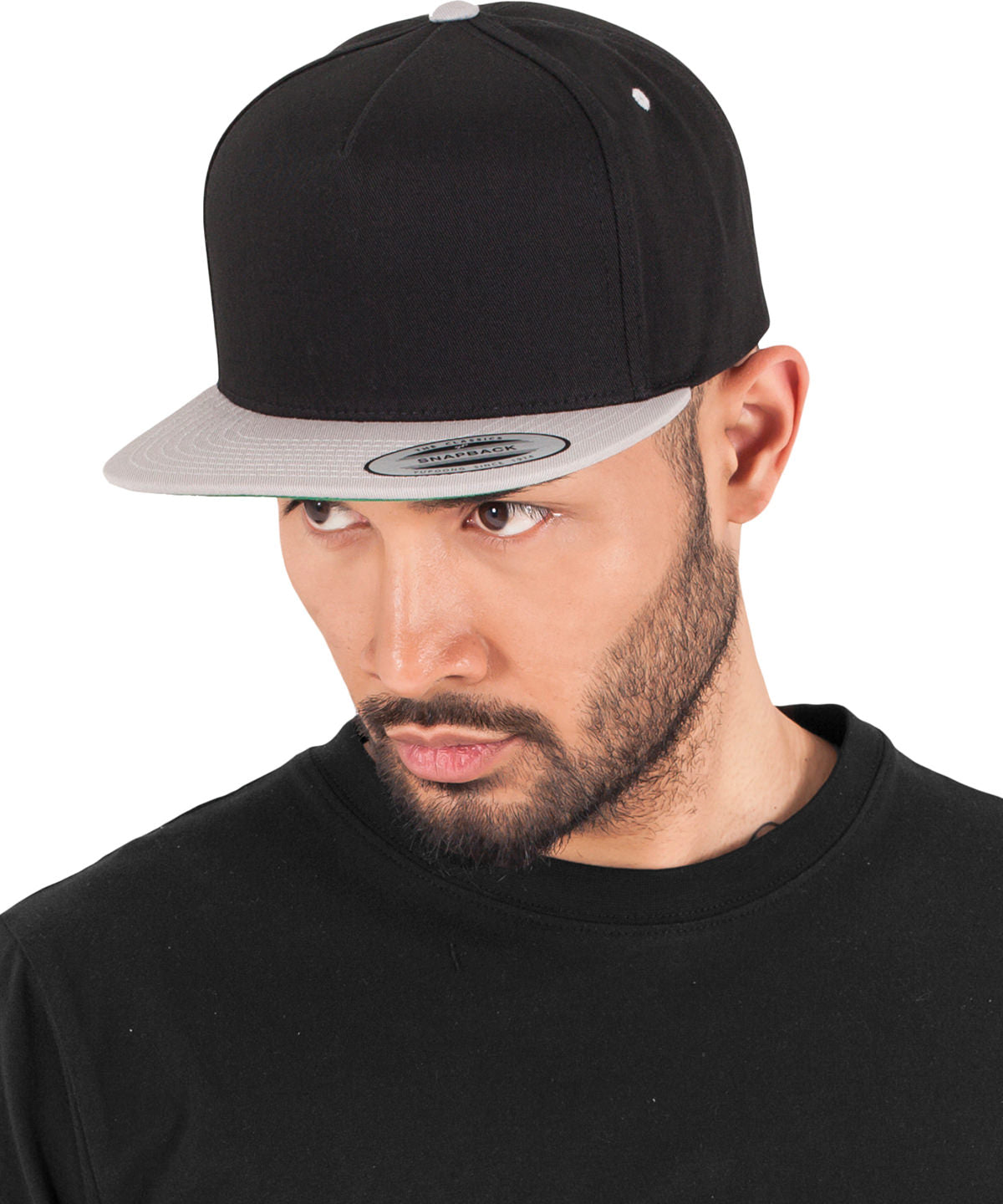 Classic 5-panel snapback (6007T) – lifestyle