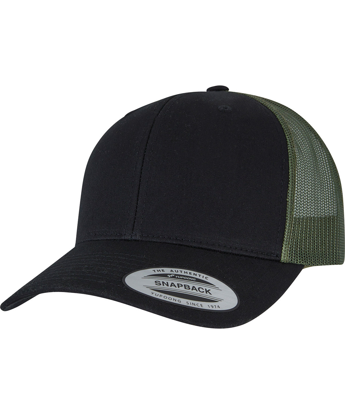 Retro trucker 2-tone (6606T) – Black/Loden