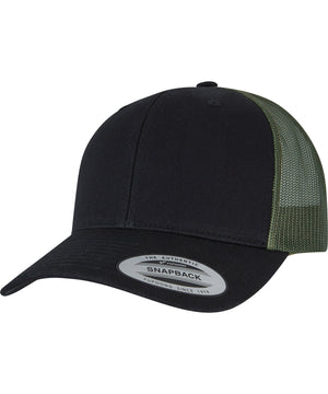 Retro trucker 2-tone (6606T) – Black/Loden