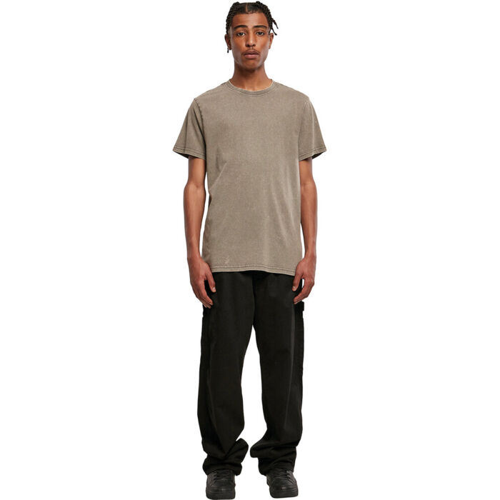 Acid washed round neck tee Miniatyr