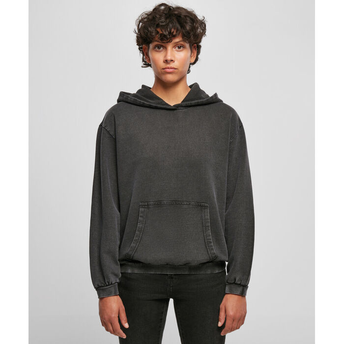 Women's acid washed oversized hoodie Miniatyr