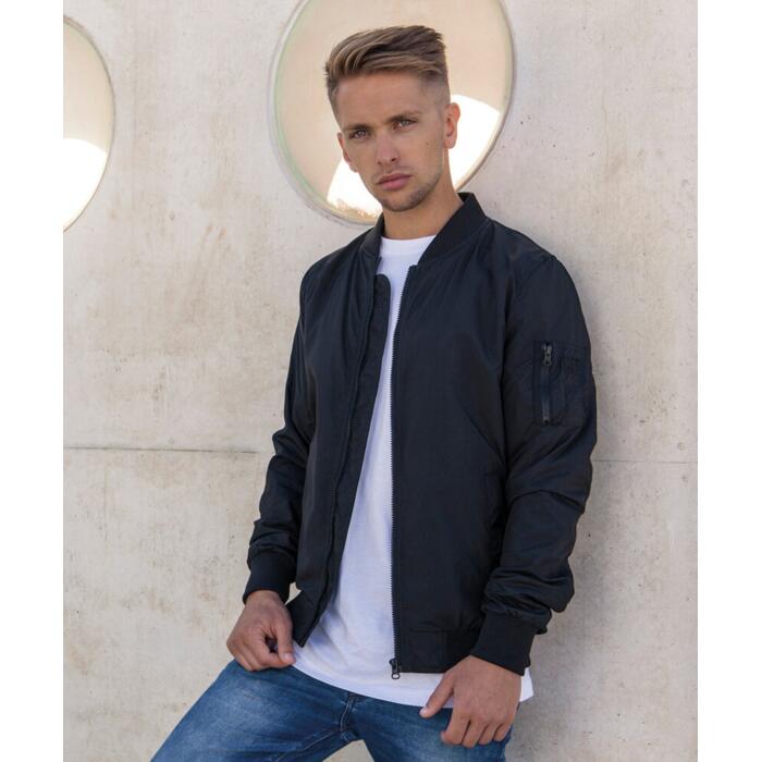 Nylon bomber jacket Miniatyr
