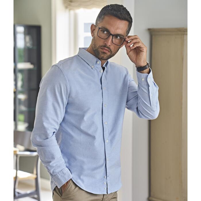 Tee Jays Perfect Long Sleeve Oxford Shirt Miniatyr