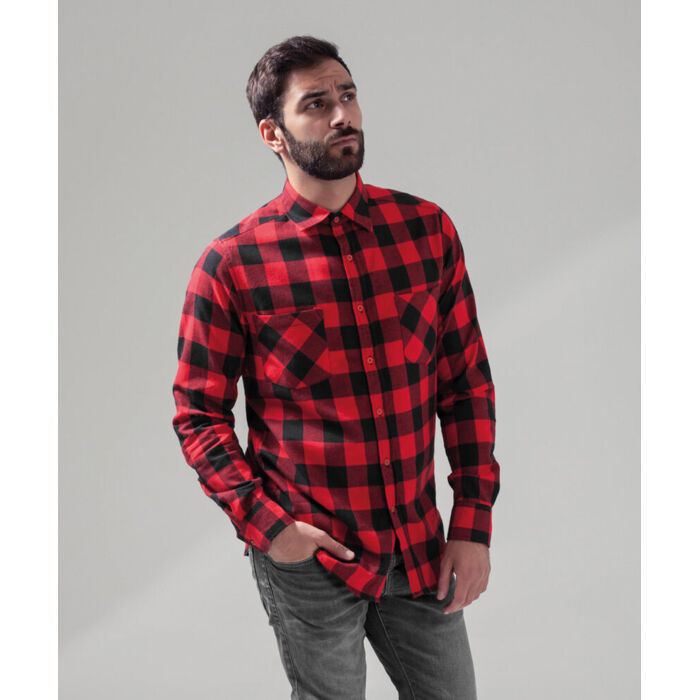 Checked flannel shirt Miniatyr