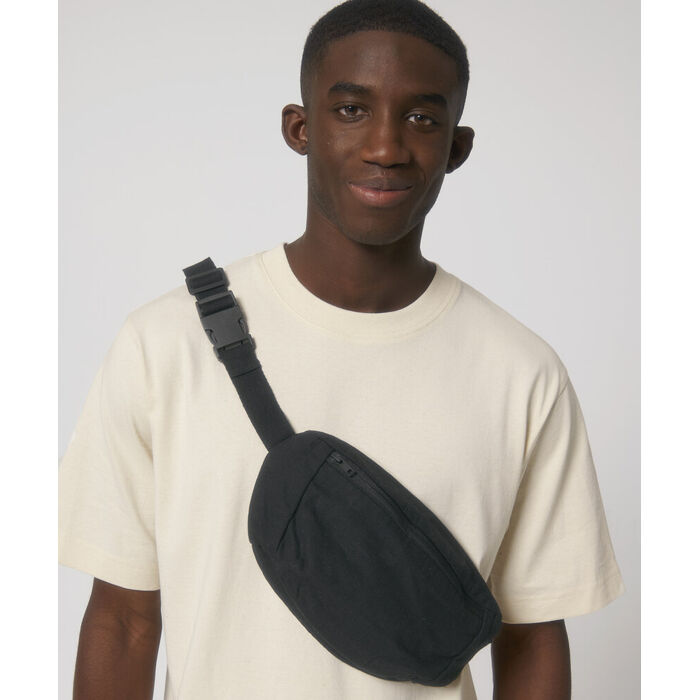 Hip bag with canvas fabric  Miniatyr