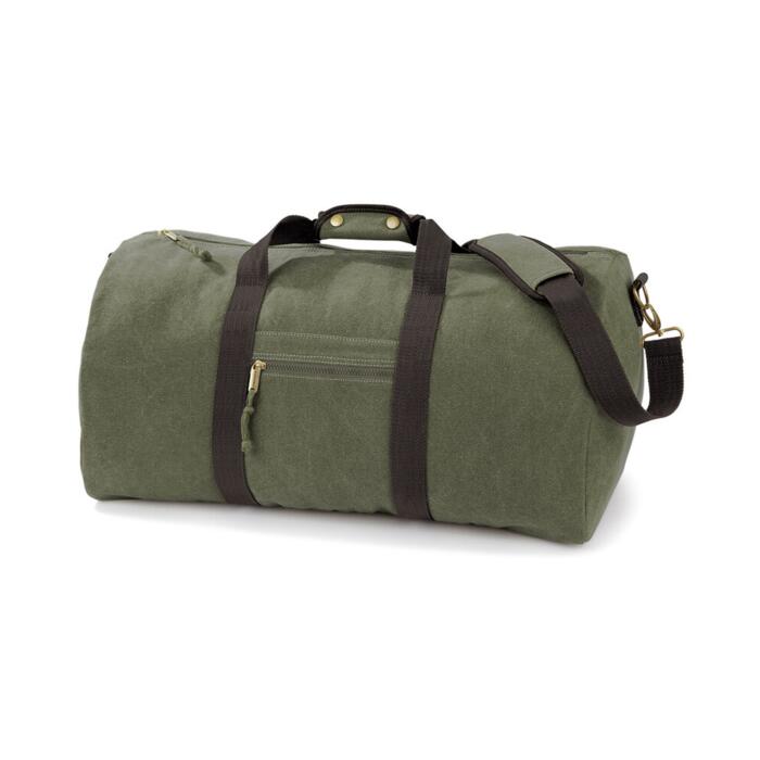 Vintage canvas holdall Miniatyr