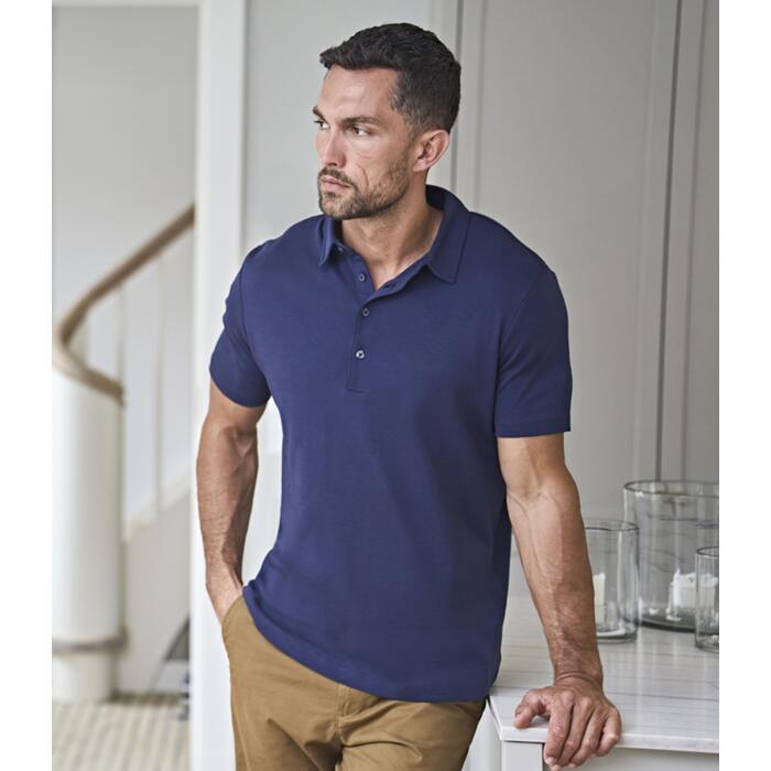Tee Jays Pima Cotton Interlock Polo Shirt Miniatyr