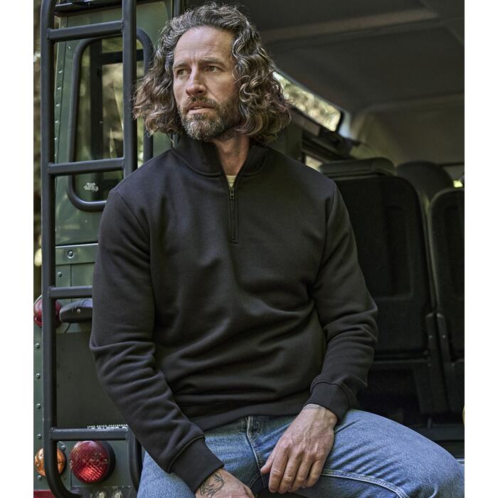 Tee Jays Half Zip Sweatshirt Miniatyr