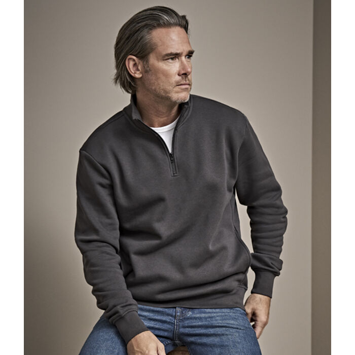 Tee Jays Half Zip Sweatshirt Miniatyr