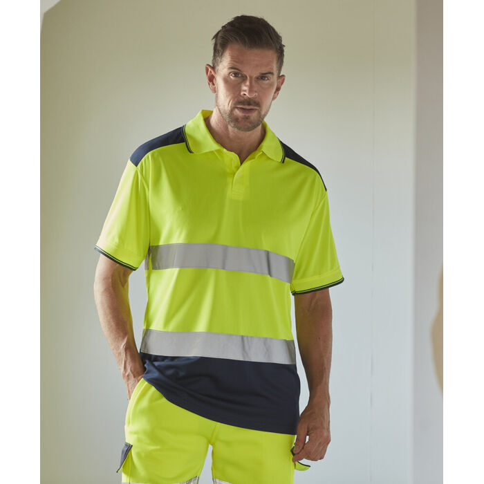 Hi-vis two-tone polo shirt  Miniatyr