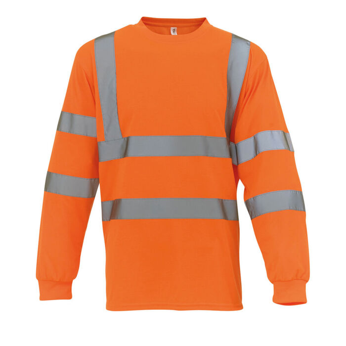 Hi-vis long sleeve t-shirt  Miniatyr