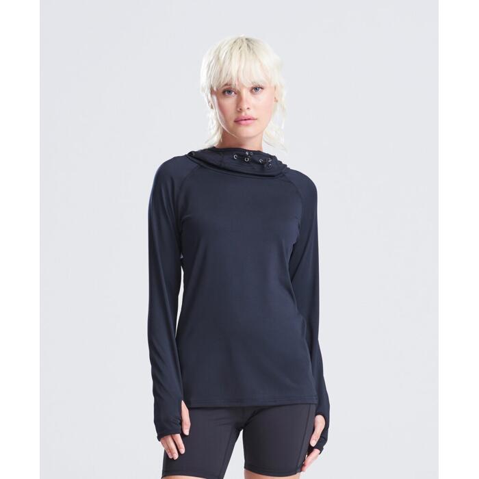 Women's cool cowl neck top Miniatyr