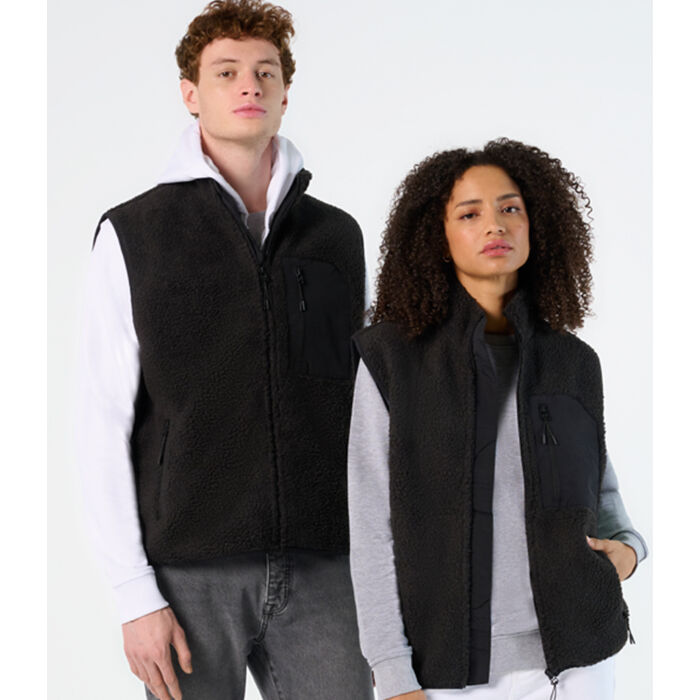 SOL'S Unisex Fury Sherpa Bodywarmer Miniatyr